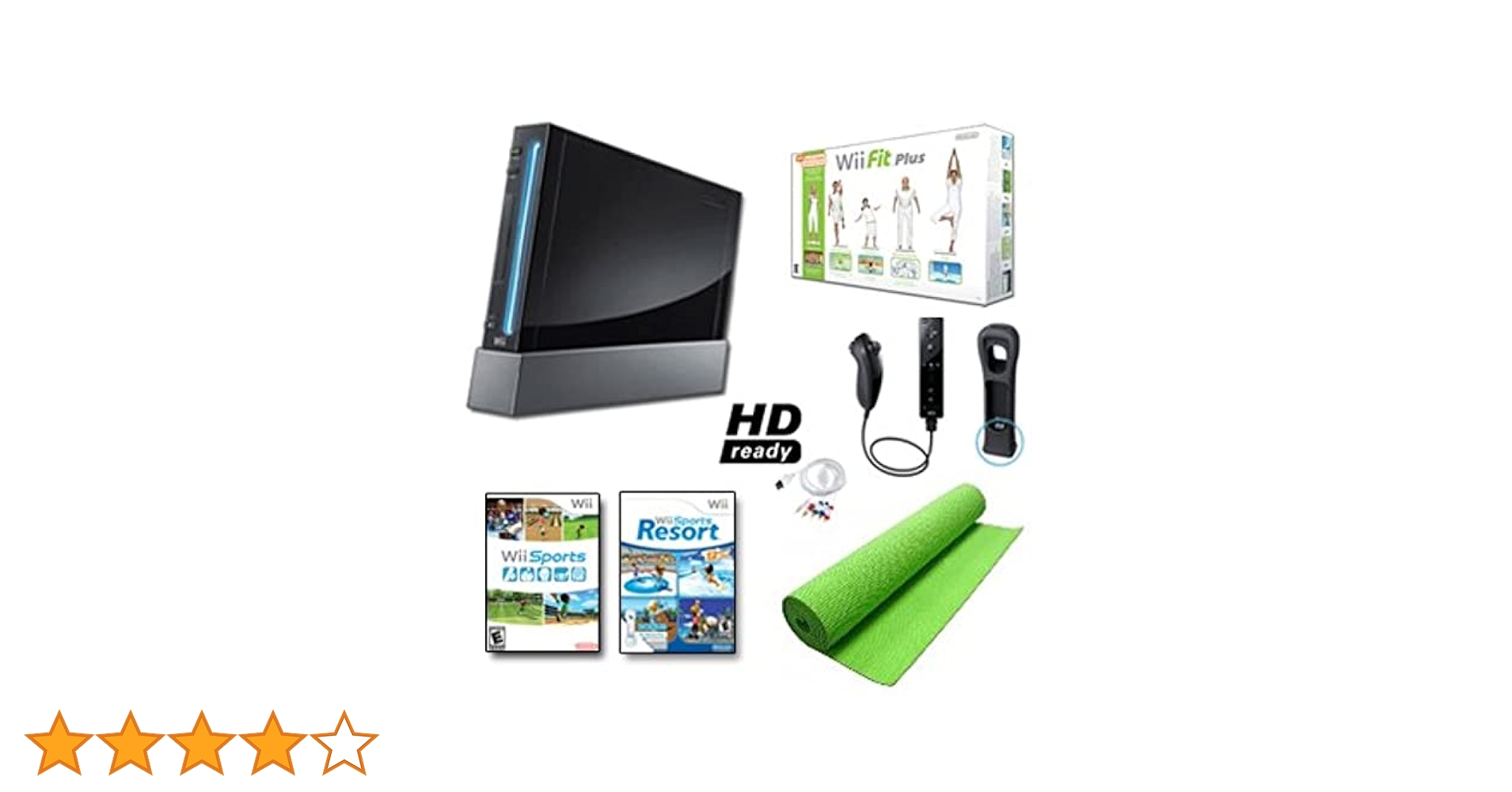 Nintendo Wii + Wii Fit + Balance Board Bundle: nintendo_wii
